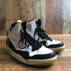 2013 Nike Air Jordan SC3 "Volt" White Basketball Shoes Size 12